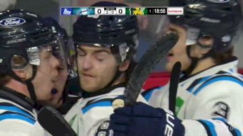 Anton Linde Opens Scoring For Chicoutimi 64 Seconds Into The Game