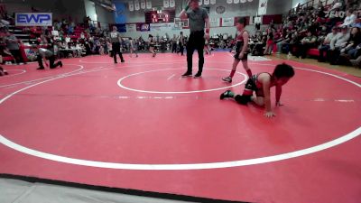 60 lbs Semifinal - Ryker Cox, Miami vs Logan Davis, Hulbert