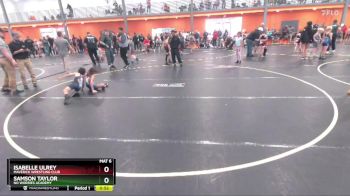 65 lbs Round 4 - Isabelle Ulrey, Maverick Wrestling Club vs Samson Taylor, No Worries Academy