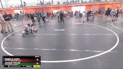 65 lbs Round 4 - Isabelle Ulrey, Maverick Wrestling Club vs Samson Taylor, No Worries Academy