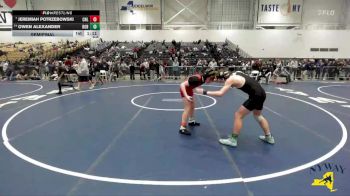 128 lbs Semifinal - Owen Alexander, Penfield Youth Wrestling Club vs Jeremiah Potrzebowski, Club Not Listed