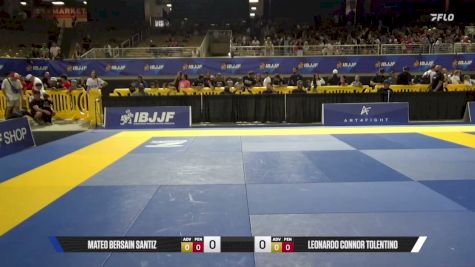 Mateo Bersain Santiz vs Leonardo Connor Tolentino 2026 Pan Kids Jiu-Jitsu IBJJF Championship