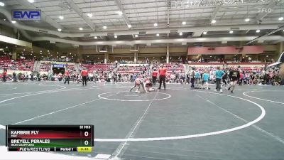 110 lbs Quarterfinal - Breyell Perales, Iron Grapplers vs Kambrie Fly, MAC