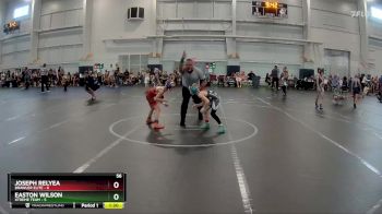 56 lbs Round 2 (6 Team) - Joseph Relyea, Brawler Elite vs Easton Wilson, Xtreme Team