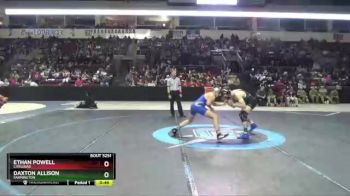 5A 145 lbs Cons. Round 2 - Ethan Powell, Carlsbad vs Daxton Allison, Farmington