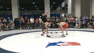 55 kg Cons. Rd Of 64 - Jacob Dominguez, Dethrone Wrestling Club vs Luke Merchant, Franklin Wrestling Club