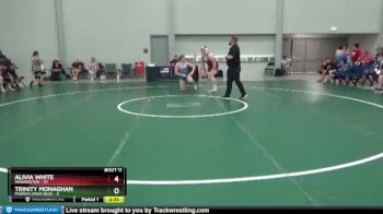 200 lbs Placement Matches (8 Team) - Alivia White, Washington vs Trinity Monaghan, Pennsylvania Blue