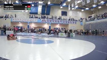 113 lbs Cons. Round 6 - Rhilan Mays, Highland High School vs Alex Vega, Minico