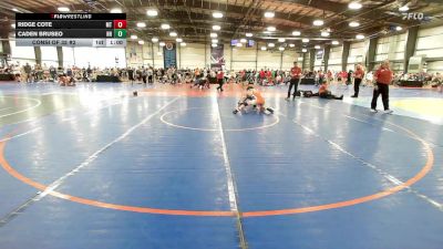132 lbs Consi Of 32 #2 - Ridge Cote, MT vs Caden Bruseo, NH