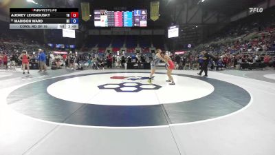 155 lbs Cons. Rd Of 16 - Audrey Levendusky, TN vs Madison Ward, MI