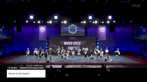 Marsh Creek Eagles [2022 Jr. Varsity Sideline Performance Cheer] 2022 Pop Warner National Cheer & Dance Championship