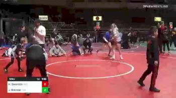 58 lbs Round Of 16 - Jett Brenner, Lions WC vs Hanley Swanson, Pride WC