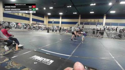 150 lbs 5th Place - Ayden Pham, Troy vs Sevak Arakelyan, Titan Mercury WC