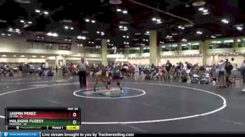 132 lbs Round 8 (10 Team) - Jasmin Perez, SD Fire vs Maleigha Fuzesy, Montana