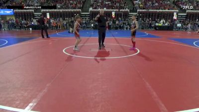 65 lbs Champ. Round 1 - Jared Petersen, Mountain Man vs Skyler Higgins, Helena Wrestling Club
