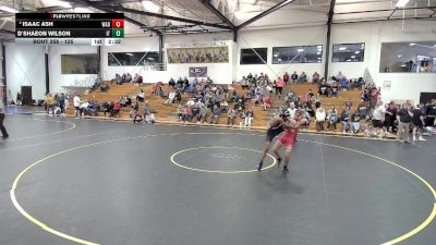 125 lbs Quarterfinal - D`Shaeon Wilson, Indiana Tech vs Isaac Ash, Wabash