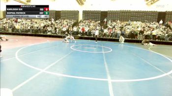 102 lbs Consi Of 8 #2 - Karleigh Six, Pride WC vs Sophia Patrick, Centurion