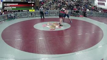 285 lbs Champ. Round 2 - Jackson King, Shadow Ridge vs Ky Brinkerhoff, Las Vegas