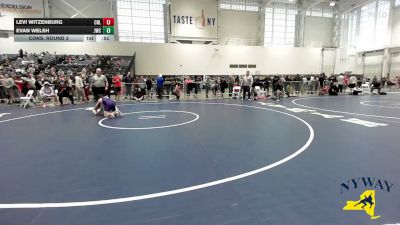 118 lbs Cons. Round 3 - Evan Welsh, Journeymen Wrestling Club vs Levi Witzenburg, Club Not Listed