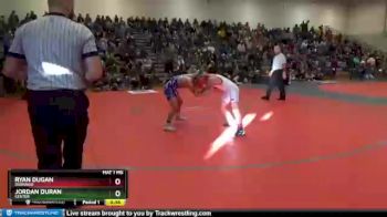 106 lbs 3rd Place Match - Jordan Duran, Center vs Ryan Dugan, Durango