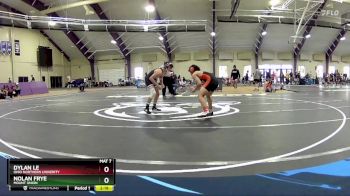 133 lbs Cons. Round 5 - Dylan Le, Ohio Northern Univerity vs Nolan Frye, Mount Union
