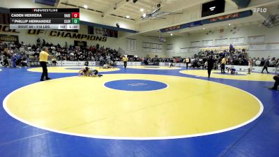 116 lbs Round Of 32 - Caden Herrera, Bakersfield vs Phillip Hernandez, Clovis North
