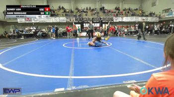 92 lbs Rr Rnd 5 - Rowdy Ash, Keystone Kids Wrestling Club vs Gabe Terriquez, Raw Wrestling Club