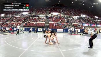 AA - 150 lbs 1st Place Match - Jerin Coles, Glacier (Kalispell) vs Christopher Acuna, Billings Senior High School