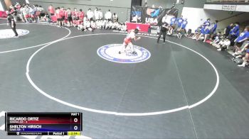 126 lbs Round 4 (16 Team) - Ricardo Ortiz, SDIKWA-GR vs Shelton Hirsch, SJWA-GR