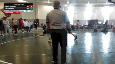 141 lbs Round Of 32 - Ramil Islamov, West Virginia vs Abe Hermes, Ohio