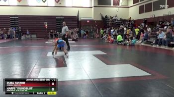 J-2 lbs 1st Place Match - Harpe Youngblut, Immortal Athletics WC vs Zura Pastor, Marion Wolves