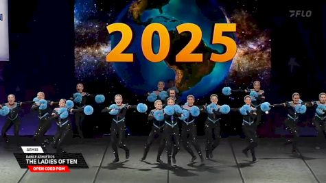 Dance Athletics - The Ladies Of Ten [2025 Open Coed Pom Semis] 2025 The Dance Worlds