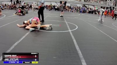 114 lbs Round 5 (8 Team) - Abby Stettler, D3 Training Center vs Sammie Gray, 5forty Lady Brawlers