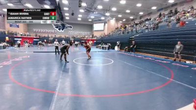 285 lbs Cons. Round 2 - Isaiah Rivera, Conroe Caney Creek vs Jamarica Haynes, Conroe