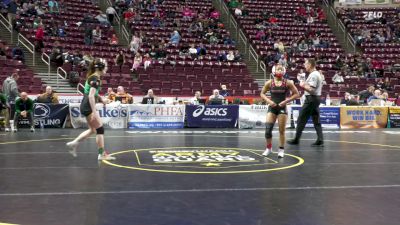118 lbs Quarterfinal - Samiyah Rahming, Northeast-G vs Abby Stettler, Central Dauphin-G
