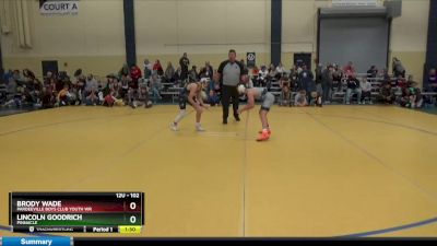 102 lbs Semifinal - Lincoln Goodrich, Pinnacle vs Brody Wade, Pardeeville Boys Club Youth Wr