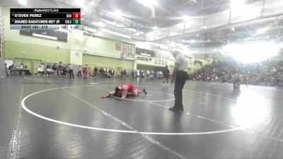 215 lbs Quarterfinal - Jhamed Babatunde-Bey Jr, GRANADA HILLS vs Steven Perez, BANNING