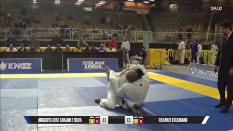Rasmus Erlemann vs Augusto Jose Araujo E Silva 2025 Pan Jiu Jitsu IBJJF Championship
