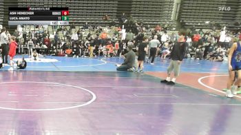 69 lbs Rr Rnd 4 - Ash Henecker, RedNose Wrestling School - ESC vs Luca Amato, Team Tugman - ESC