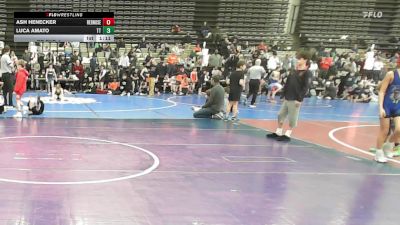 69 lbs Rr Rnd 4 - Ash Henecker, RedNose Wrestling School - ESC vs Luca Amato, Team Tugman - ESC