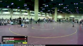 126 lbs Round 3 (16 Team) - Peyton Shepard, STL Black vs Jackson Young, Garden State Elite