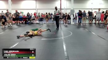 56 lbs Round 1 (6 Team) - Colvin Smith, U2 Upstate Uprising vs Cael Vermeulen, 84 Athletes