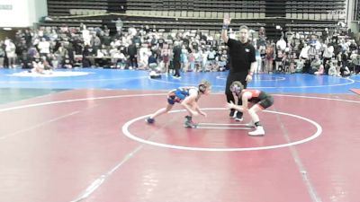 65 kg Rr Rnd 1 - Rachel Laterra, Cordoba Trained (Tidal Force Girls) vs Tynleigh DeStefano, Triumph Trained - Girls