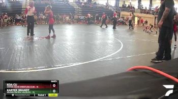 65 lbs Quarterfinal - Karter Brandt, Wilson Central Wildcats vs Koa Cu, Savage House Wrestling Club