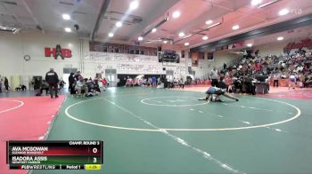 140 lbs Champ. Round 3 - Isadora Assis, Newport Harbor vs Ava McGowan, Eleanor Roosevelt