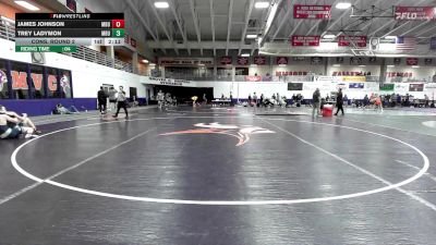 165 lbs Cons. Round 2 - Trey Ladymon, Missouri Baptist University vs James Johnson, Missouri Baptist University