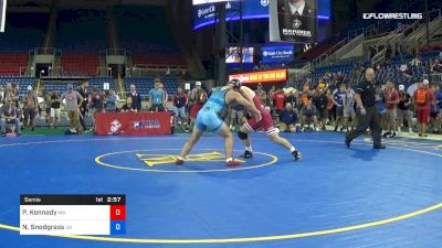 170 lbs Semis - Patrick Kennedy, Minnesota vs Nevan Snodgrass, Ohio