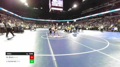 130 lbs Consi Of 16 #2 - Madison Black, Newbury Park vs Joselyn Gutierrez, Watsonville