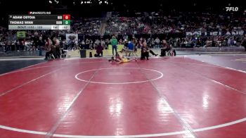 120 lbs Cons. Round 4 - Thomas Winn, Burns vs Adam Ostoja, Meridian