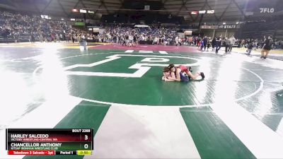 82 lbs Cons. Round 2 - Chancellor Anthony, Kitsap Ironman Wrestling Club vs Harley Salcedo, Victory Wrestling-Central WA